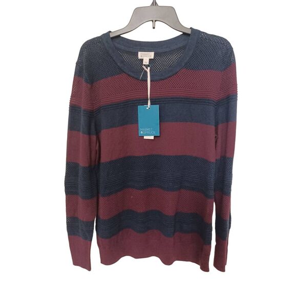 Market & Spruce Tops - Market & Spruce Top Lightweight Color Black/Rust Size Large